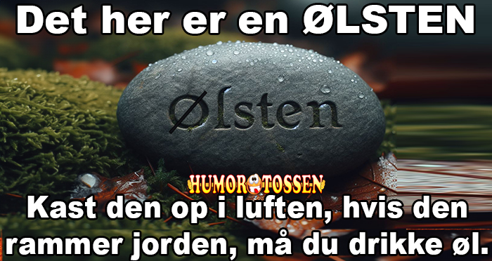 Det her er en ØLSTEN 😁