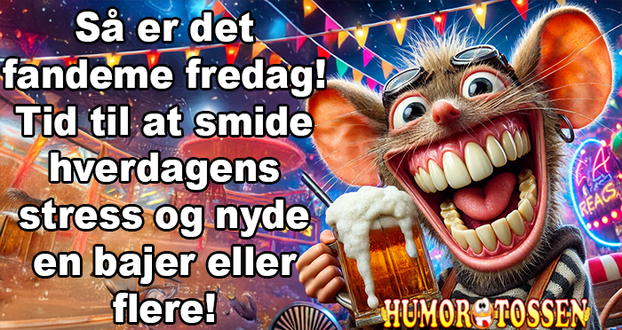 Så er det fandeme fredag